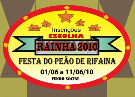 ABERTAS INSCRIÇÕES PARA CANDIDATAS A RAINHA DA FESTA DO PEÃO